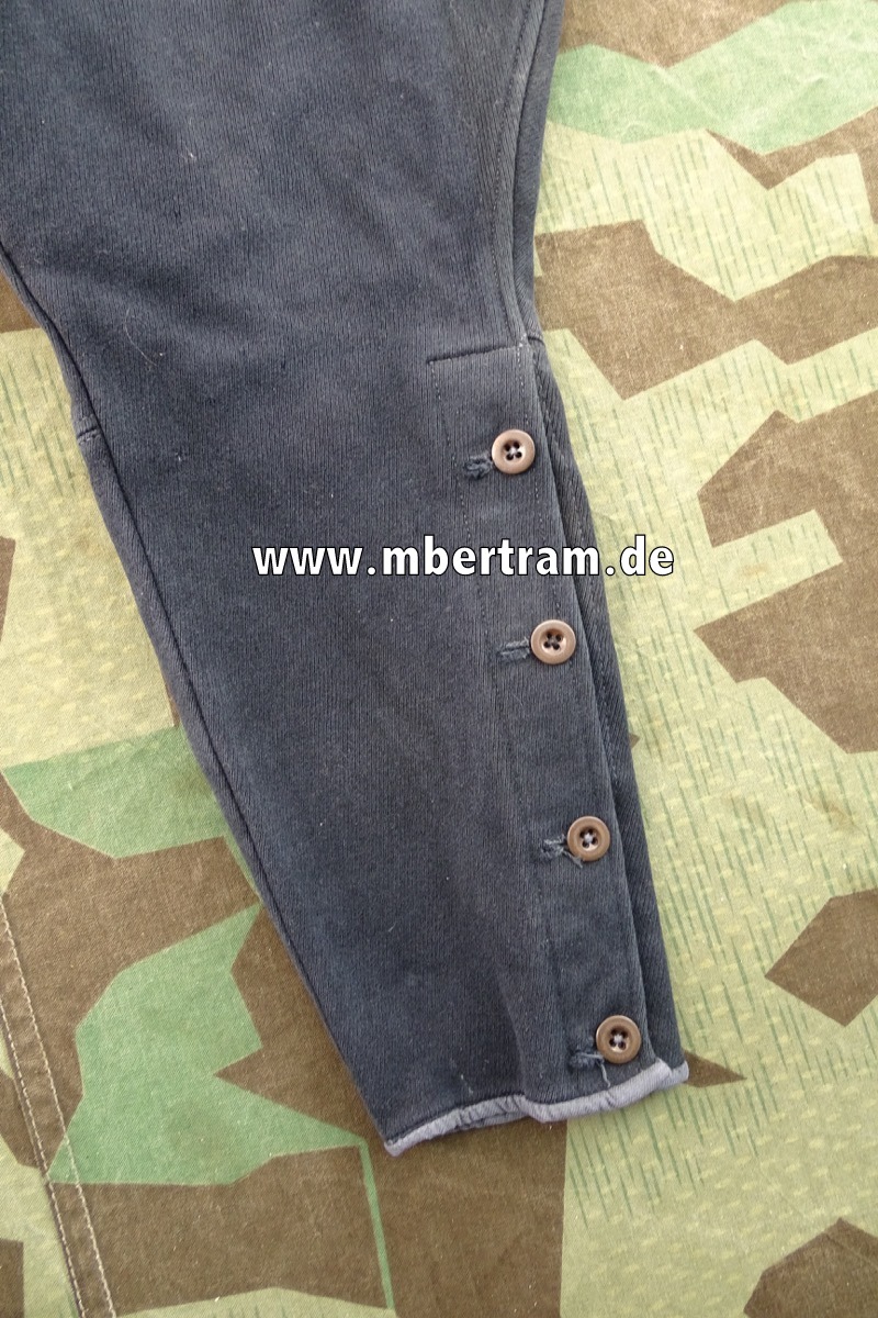 Wehrmacht Offiziers Breeches Hose Blau Gef Rbt Kriegsmarine Hj