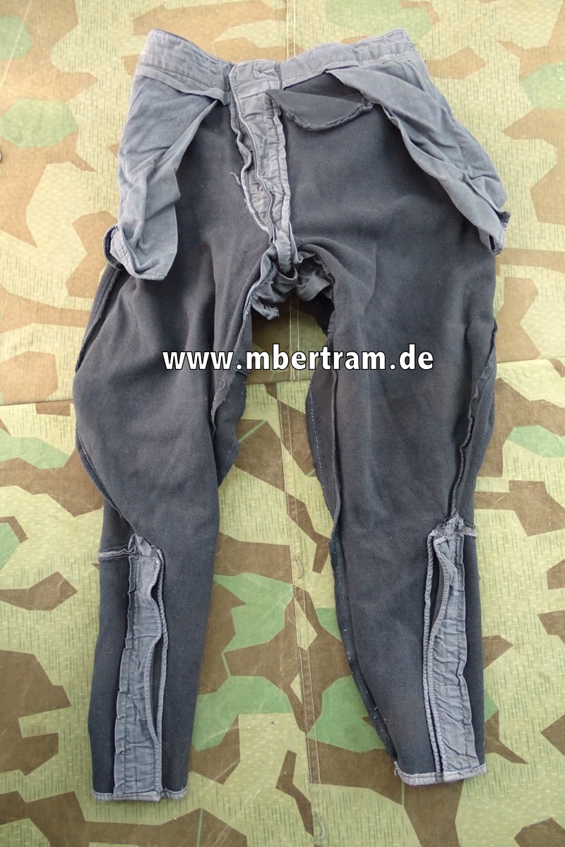 Wehrmacht Offiziers Breeches Hose Blau Gef Rbt Kriegsmarine Hj