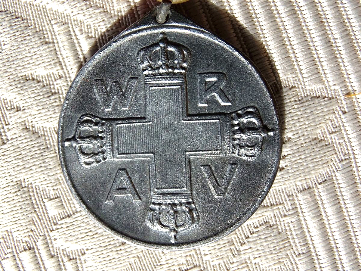 Medaille für Verdienste um das rothe Kreuz, WRAV, 1. Weltkrieg