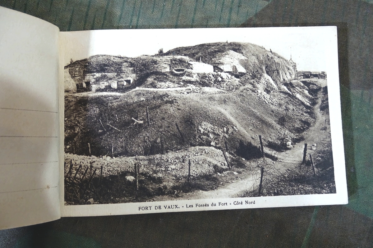 Ansichtskarten Sammel Büchlein " Verdun:  Le Cirquit des Forts " um 1925