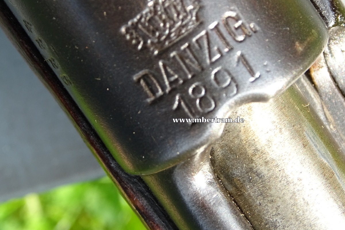 DEKO Gewehr 88, deutsche Fertigung, "DANZIG 1891"