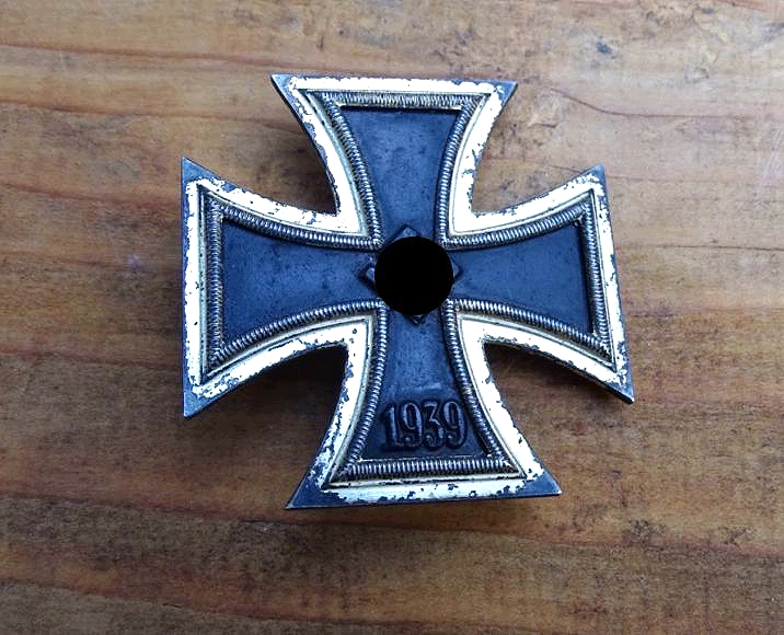 Eisernes Kreuz 1. Klasse 1939, Eisenkern,  Wächtler & Lange mit Weitze Rechnung und - Expertise