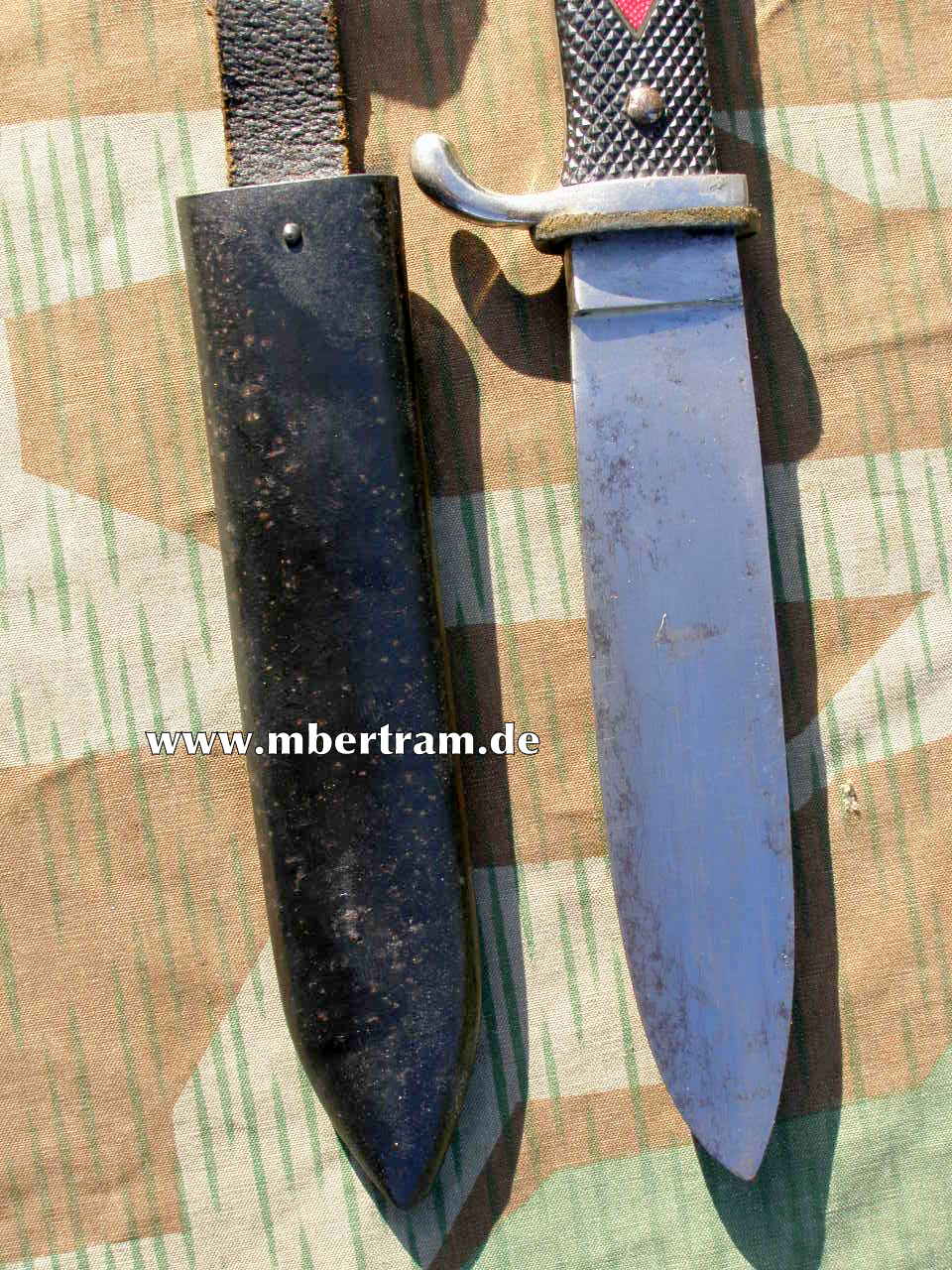 HJ Dolch/ Fahrtenmesser, ohne Devise, RZM M7/13, um 1942