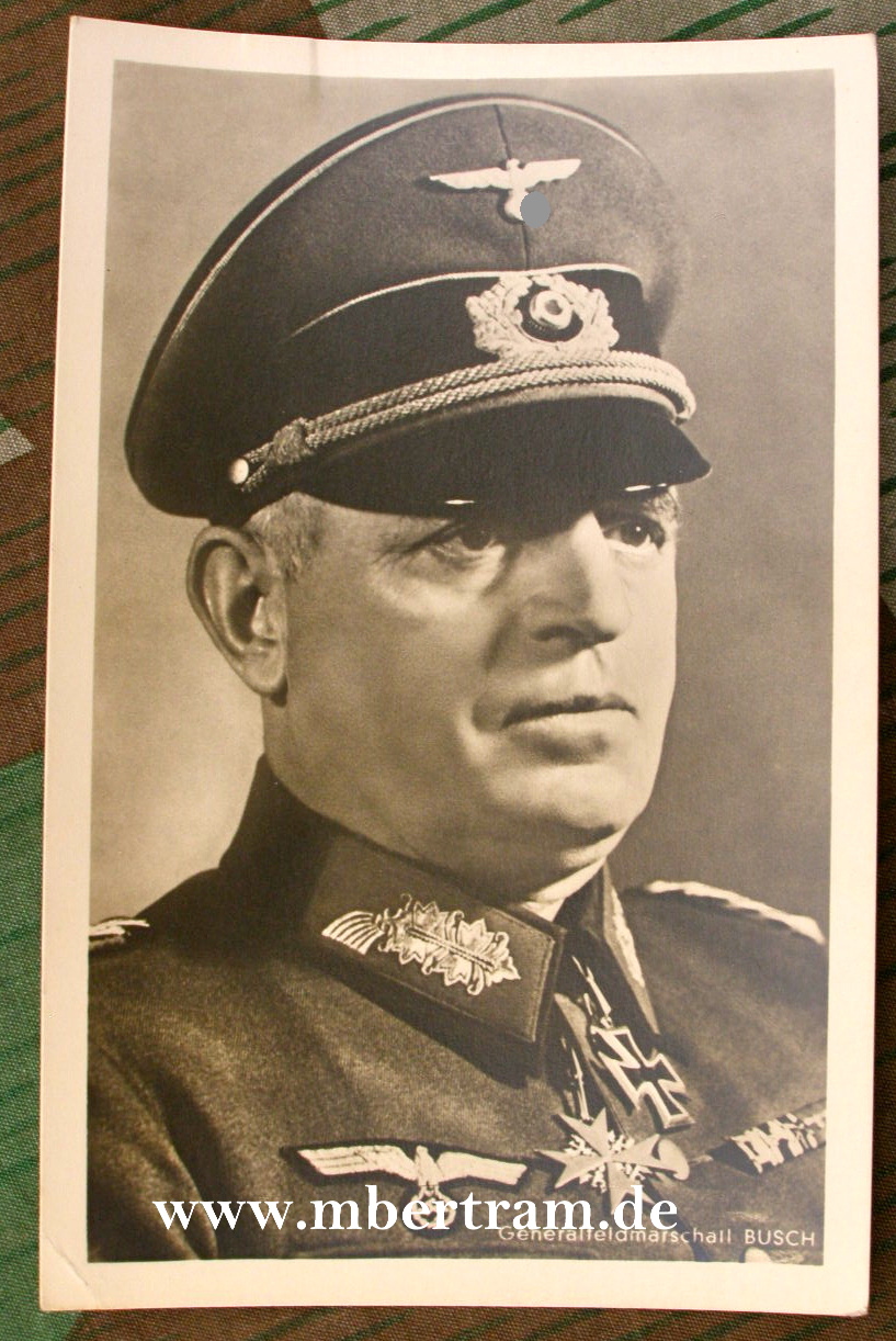 Wehrmacht Ritterkreuzträger: "Generalfeldmarschall Busch"