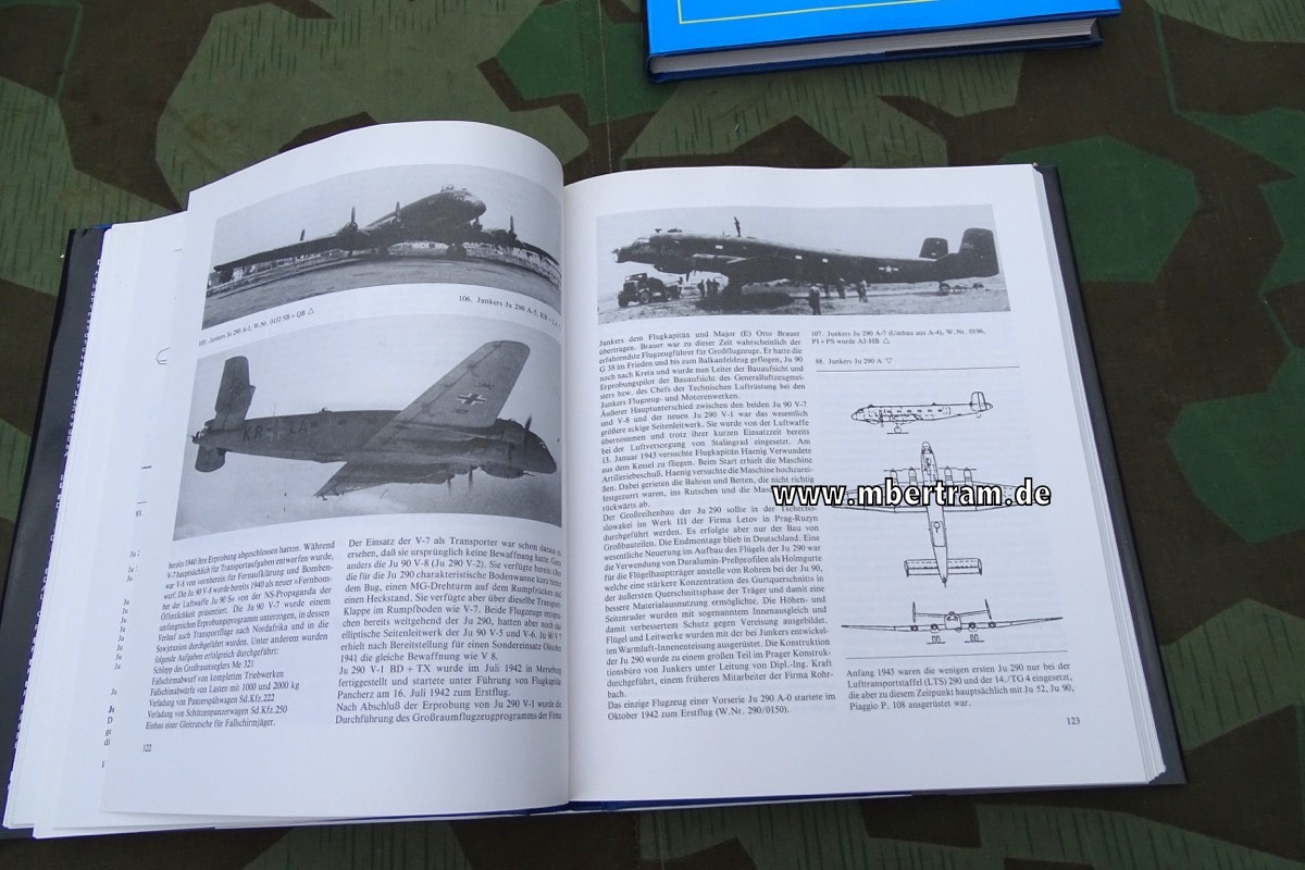 Nowarra, Heinz J.:Die deutsche Luftrüstung 1933 - 1945. 4 Bände, Flugzeugtypen von A-Z