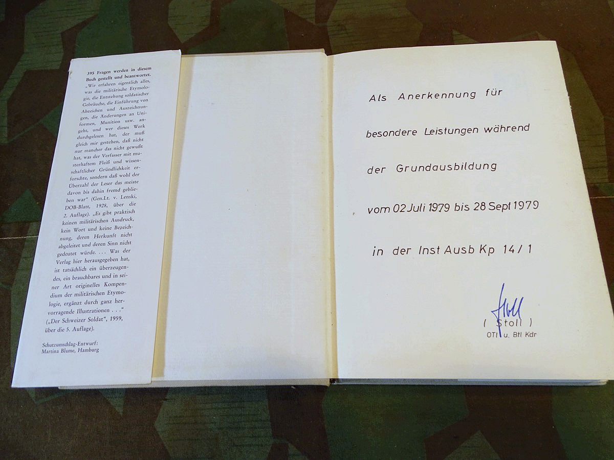 Wort und Brauch im deutschen Heer- Transfeldt- , 7 Auflage,1976