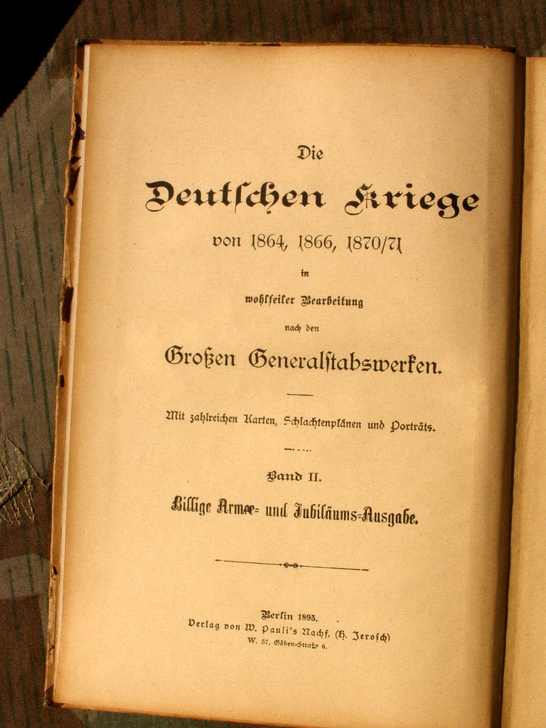 Der Krieg zwischen Deutschland u.Frankreich 1870/71, 1895