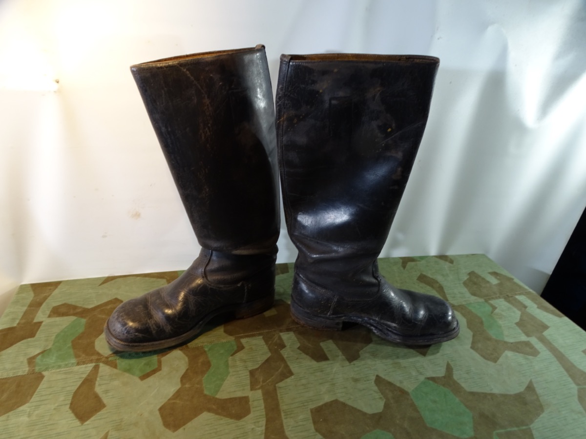 Genagelte Knobelbecher / Marschstiefel für Unteroffiziere und Manschaften der Wehrmacht. 