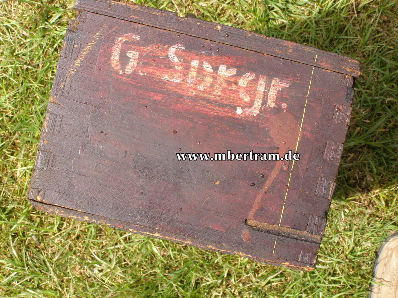 Packkiste für 30 Gewehr-Sprenggranaten, 1944.3 Etiketten