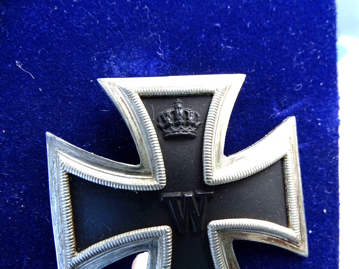 Eisernes Kreuz 1. Klasse 1914, Ausführung 1939,  Eisenkern, mit Weitze Rechnung