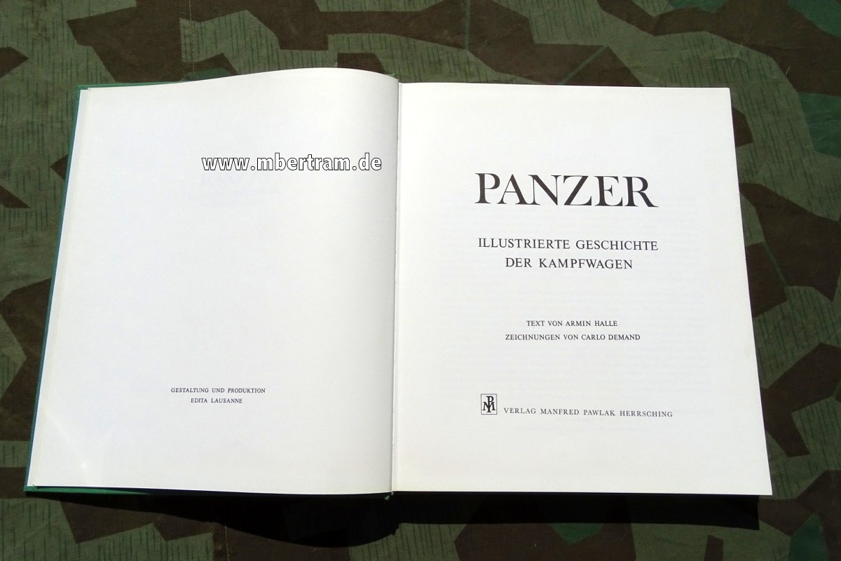 Panzer,  illustrierte Geschichte der Kampfwagen