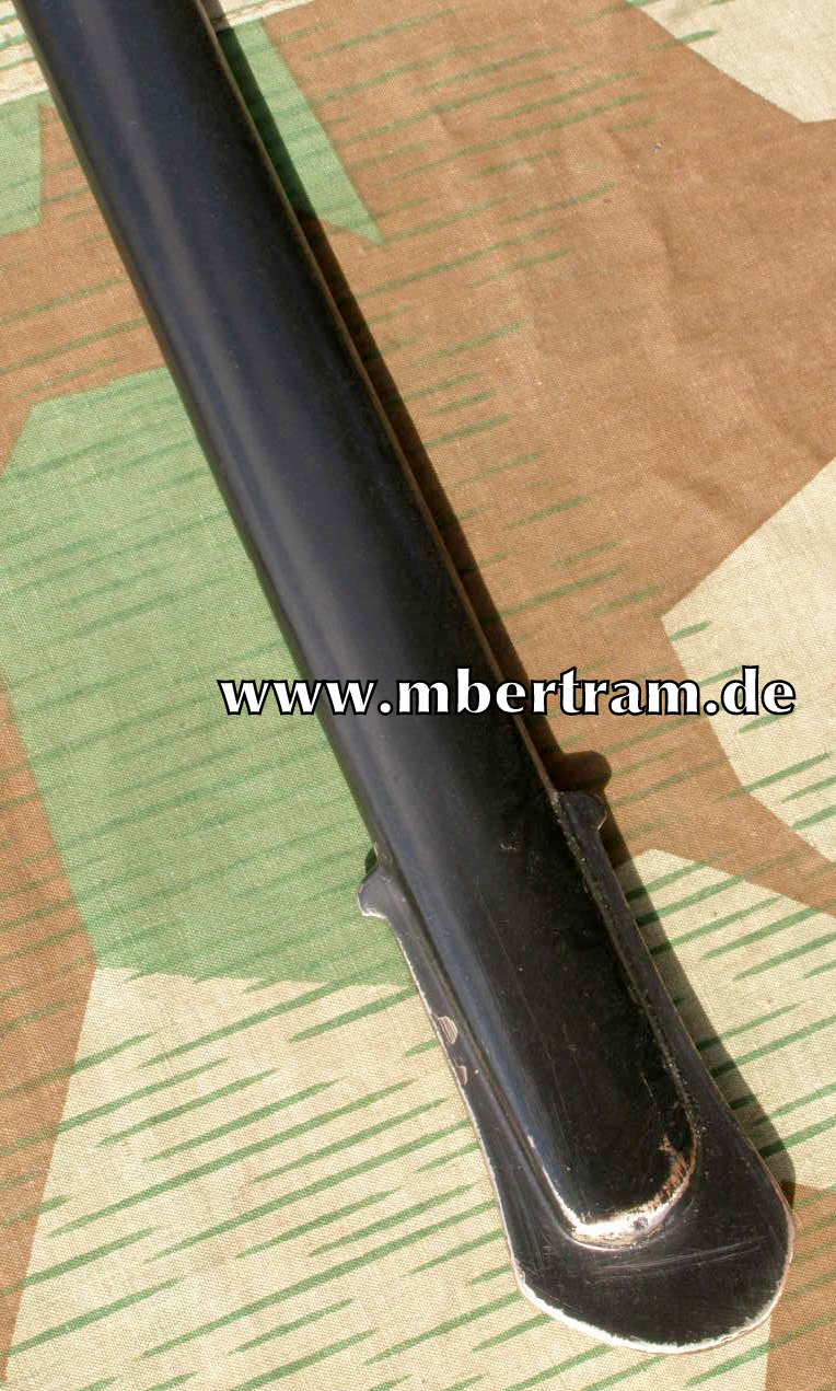 Extra-Kürassier-Degen M 1854 -Klingenätzung, Portepee.