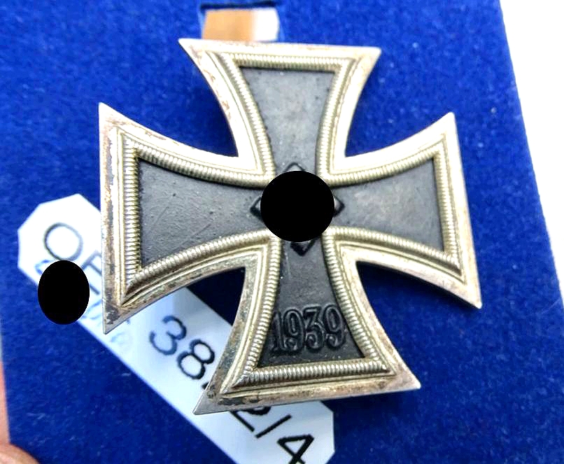 Eisernes Kreuz 1. Klasse 1939, Eisenkern,  L 11- W. Deumer Lüdenscheid, mit Weitze Rechnung