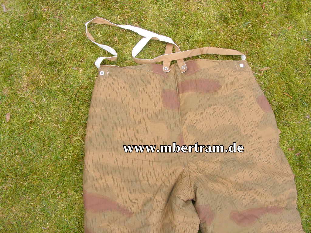 Replik: Winter Wendehose Wehrmacht Sumpfmuster 1943