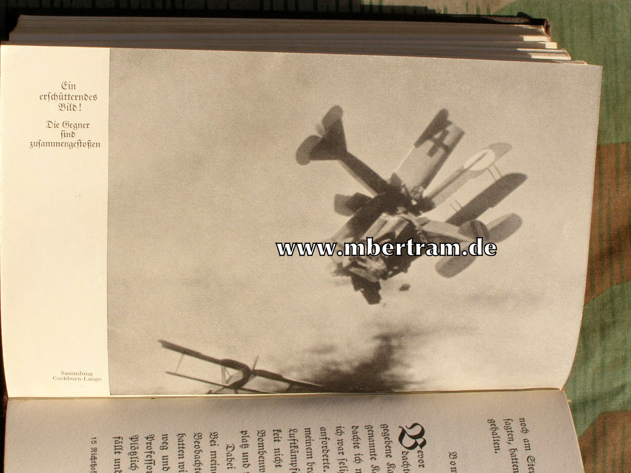 Richthofen: Der rote Kampfflieger. Berlin 1933, 262 Seiten