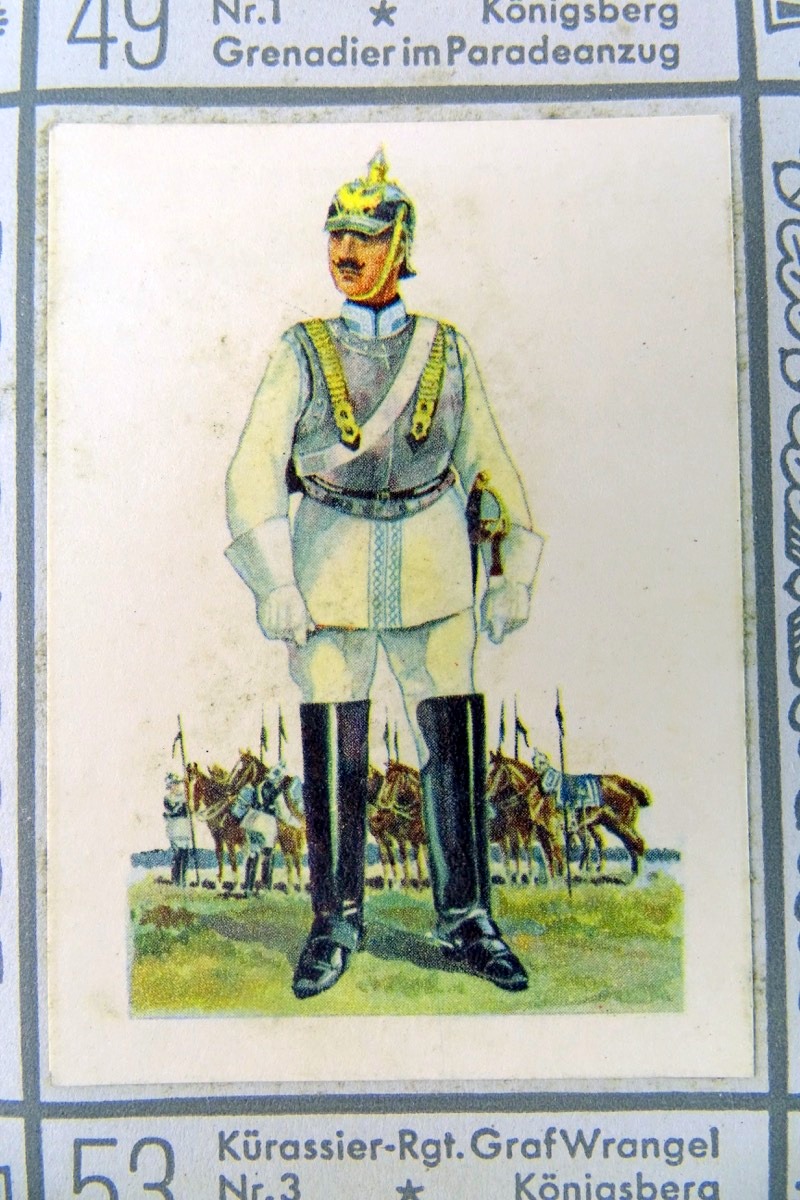 Sammelbilderalbum, Waldorf-Astoria: Uniformen der alten Armee, 1932