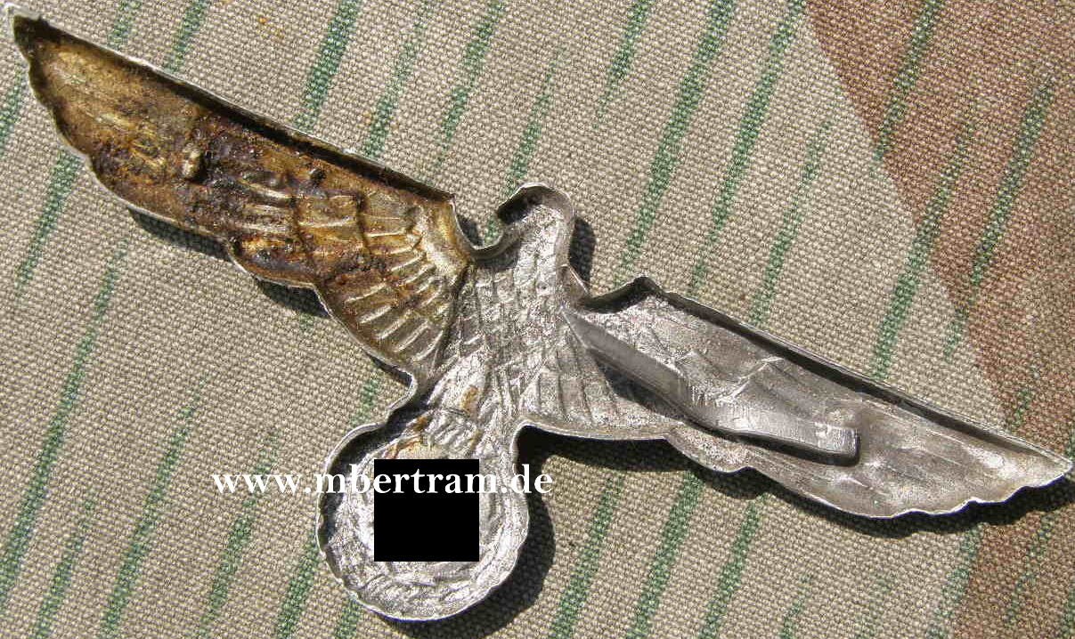 Mützenadler f. Schirmmütze Wehrmacht Heer, o. Splinte