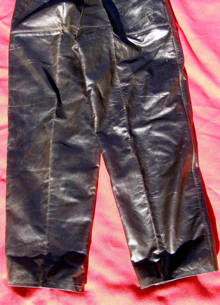 Kriegsmarine Schwarze Lederhose f. U-Bootspersonal, 1941