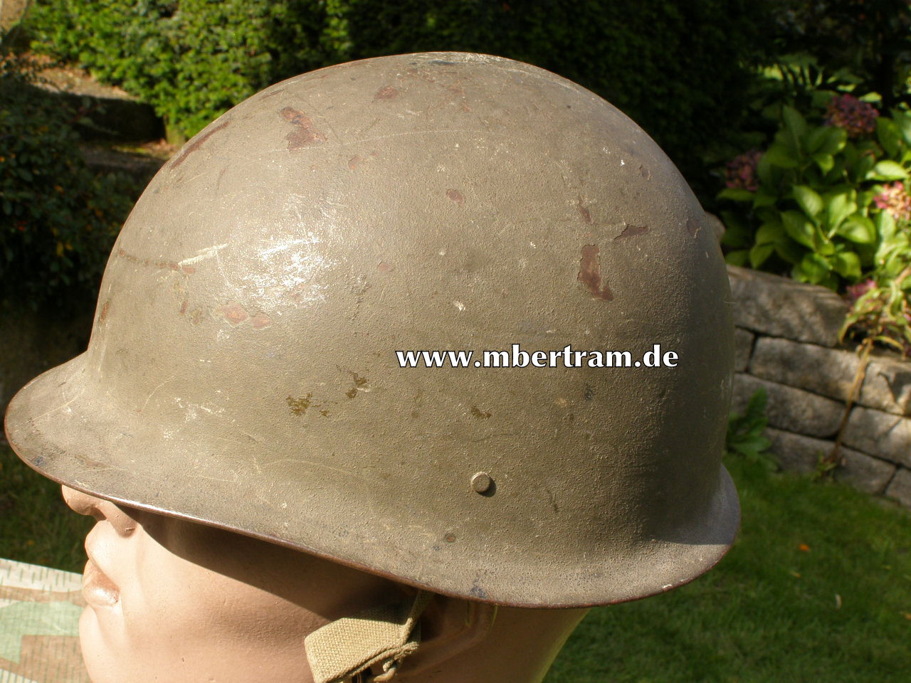 Bundeswehr Helm,älteres Modell. Leder Innenhelm