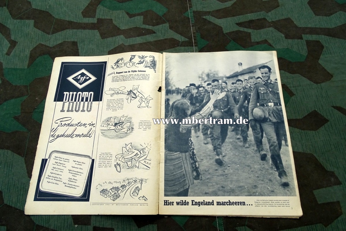 "Signaal", holländische Ausgabe, Heft 8, 2.04.1941