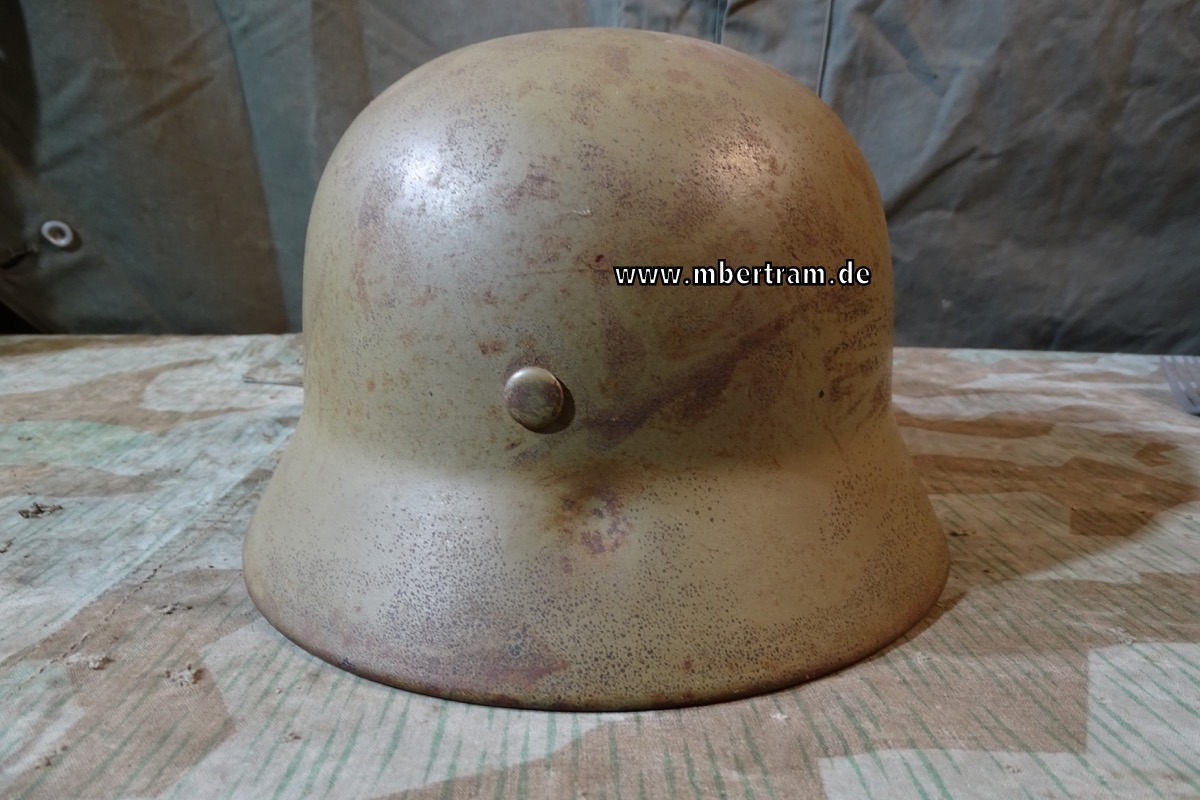 Kriegsmarine Tropen Stahlhelm M40 mit Adler Emblem