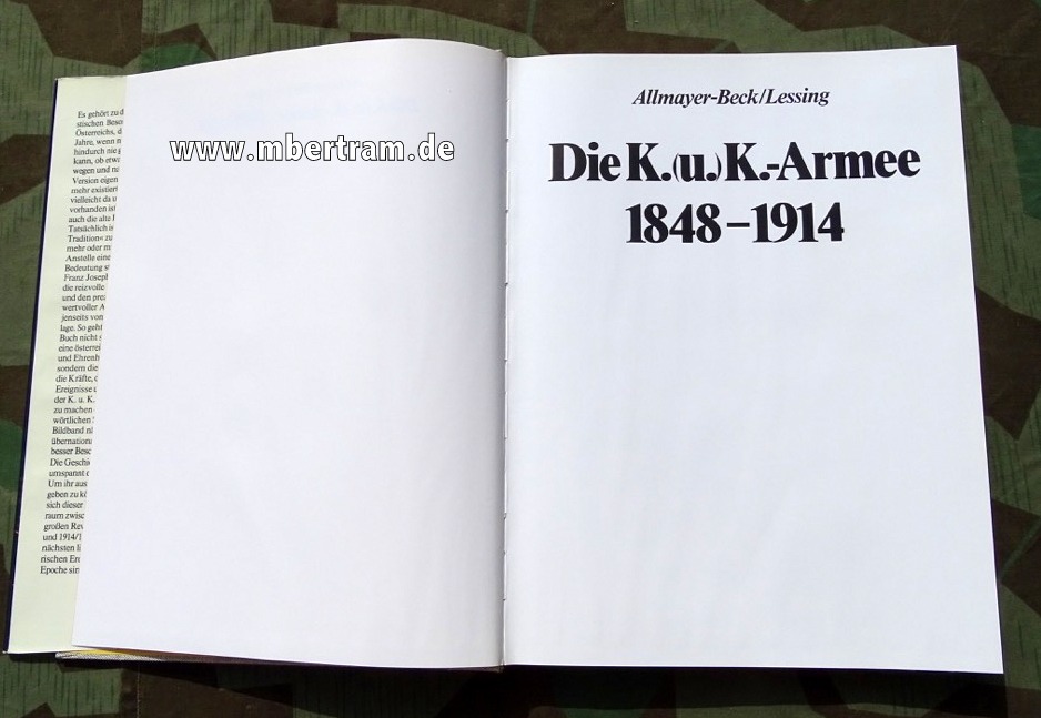 Die K. (u.) K.-Armee 1848-1914