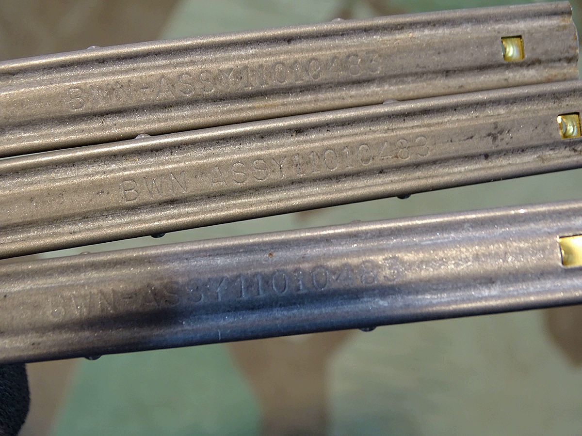 3 Ladestreifen  aus Metall für Dekopatronen 5,56 × 45 mm NATO .223 Remington