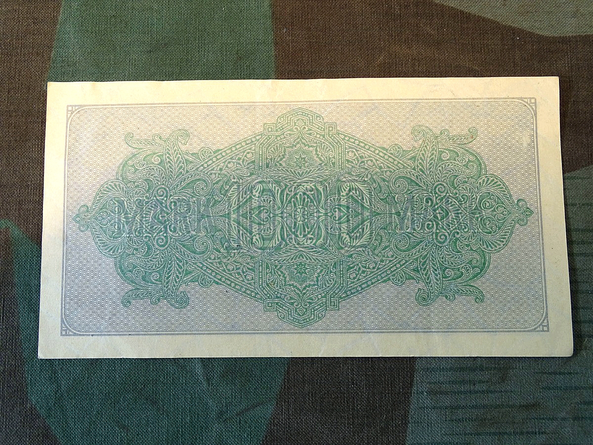 Reichsbanknote 1000 Mark, Kunstvoll gestallteter Originalschein 20er Jahre