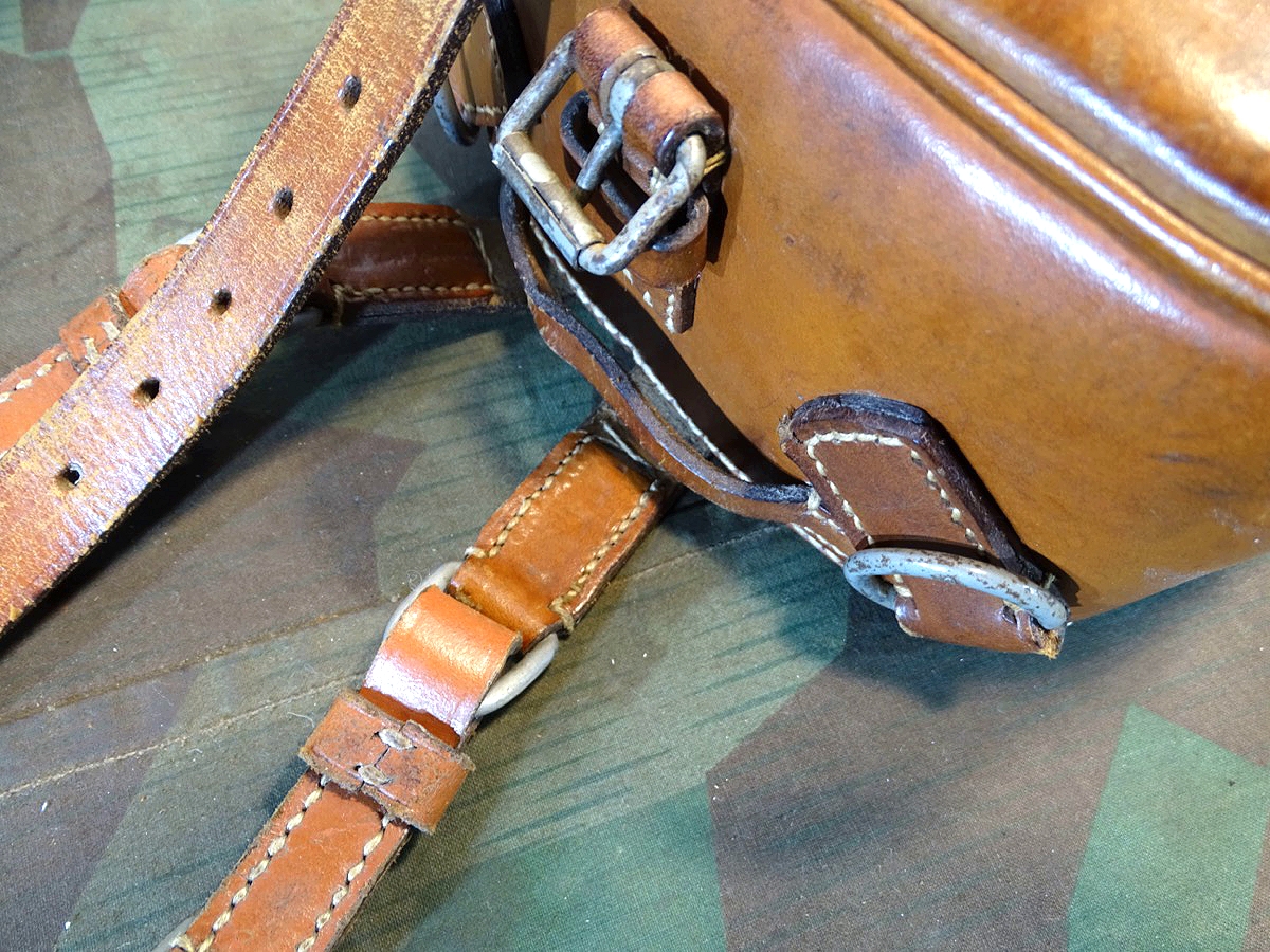 Wehrmacht Kavallerie Packtasche 34, Herstellermarke, München