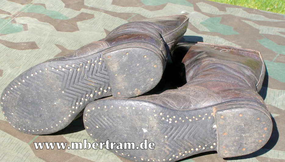 Husarenstiefel, Deutsches Reich 1. Weltkrieg, 1917 SELTEN !!!