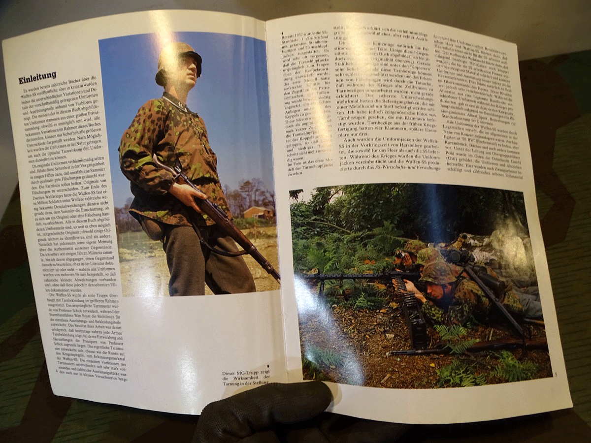 Waffen-SS. Uniformen in Farbe.  Steven, Andrew und Peter Amodio