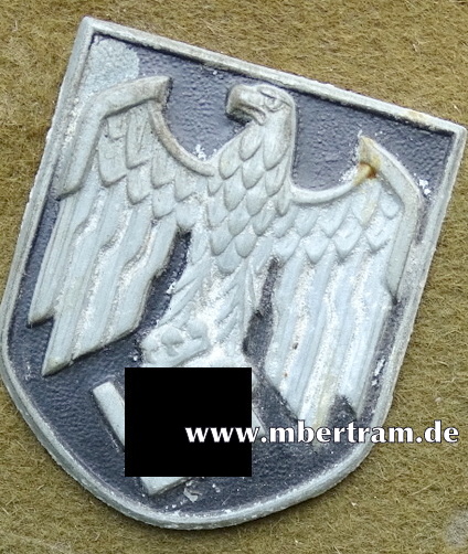 Wehrmacht Afrikakorps Tropenhelm, oliver Filz, 2 Embleme