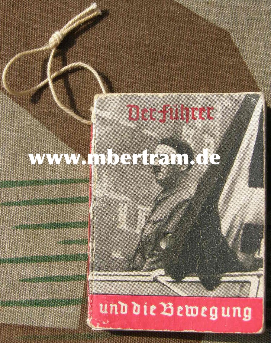 Winterhilfswerk Heftchen: "Der Führer und die Bewegung"