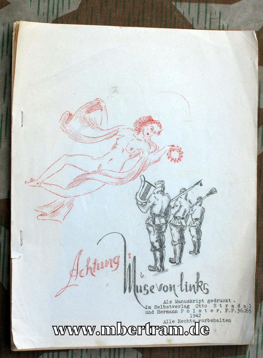 "Achtung Muse von links" Frontzeitung FP Nr. 36065, 1942