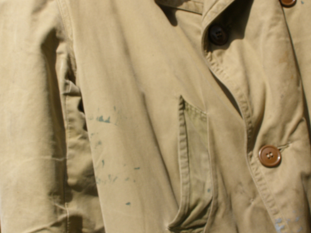 US Winterjacke, Coat Mackinaw O.D. um 1944