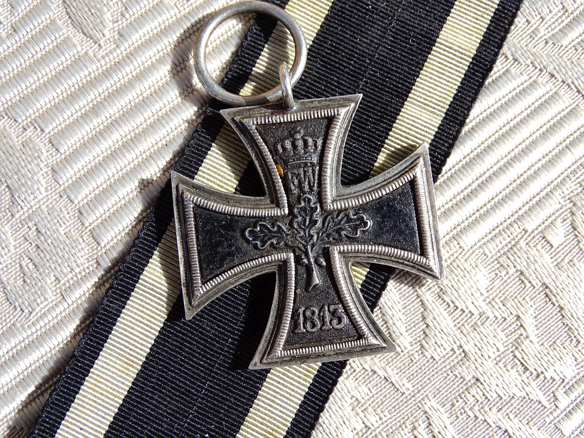 Eisernes Kreuz 2. Klasse 1813, Eisenkern mit Silberzarge, Reduktion / Prinzengröße