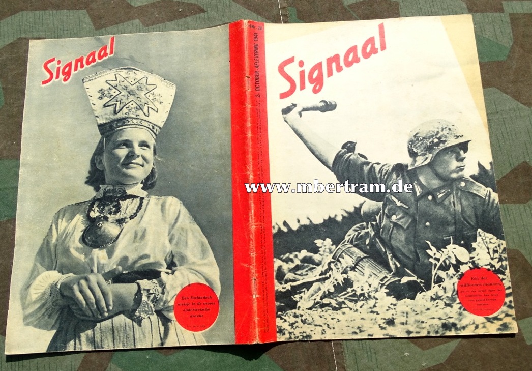 "Signaal", holländische Ausgabe, Heft 20, 02.10.1941