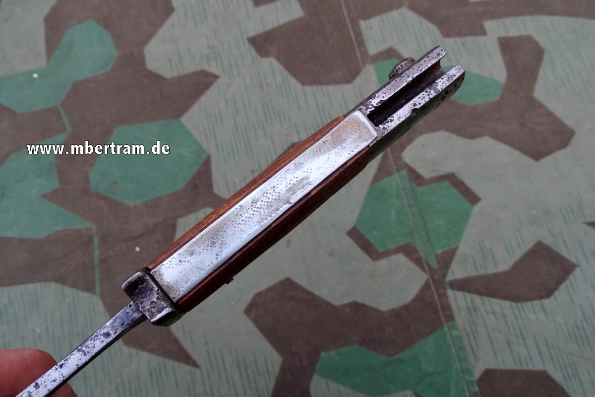 Standart Seitengewehr 84/98, 2. Weltkrieg,  Wehrmacht / Waffen-SS, Fundstück