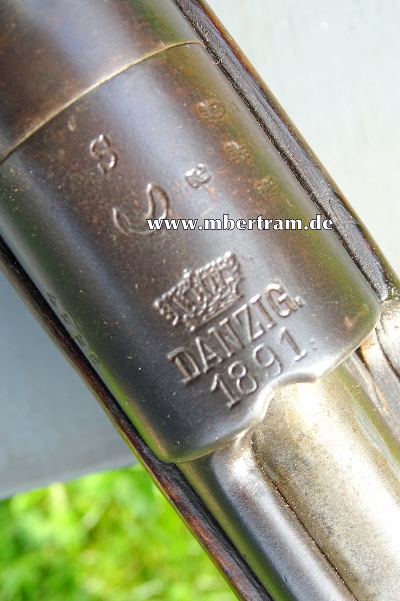 DEKO Gewehr 88, deutsche Fertigung, "DANZIG 1891"