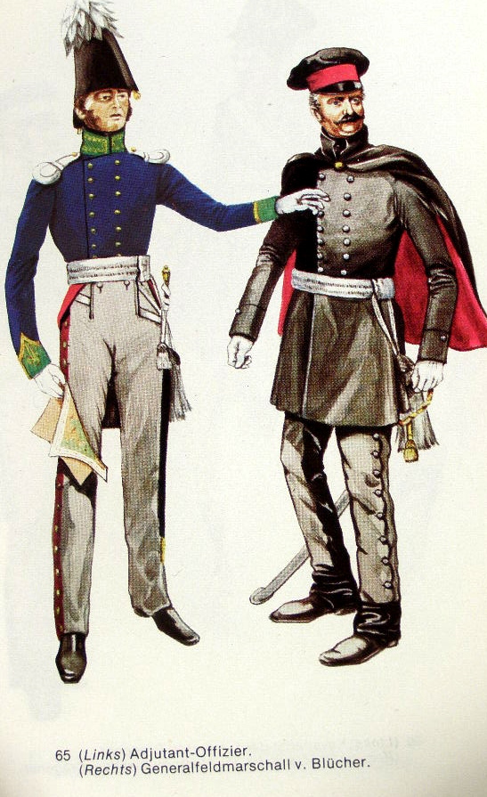 P. Haythornthwaite: Die Uniformen der Schlacht von Waterloo