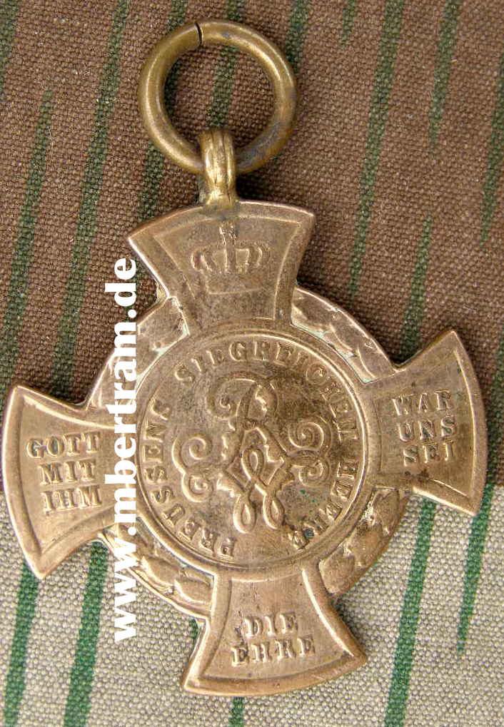 Erinnerungskreuz "Königgrätz" 1866 ohne Band