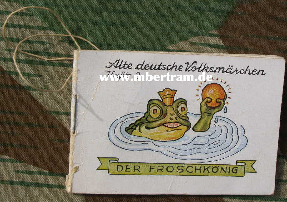"Der Froschkönig", WHW, Papierheftchen.