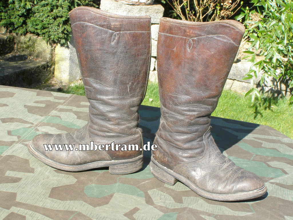 Husarenstiefel, Deutsches Reich 1. Weltkrieg, 1917 SELTEN !!!