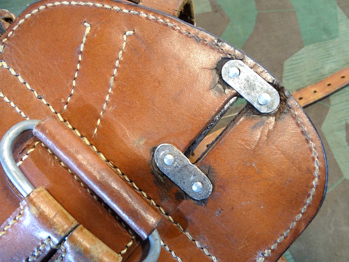 Wehrmacht Kavallerie Packtasche 34, Herstellermarke, München