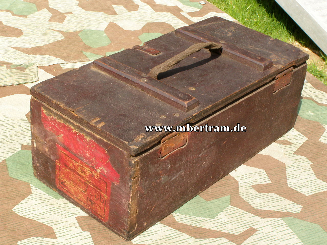 Packkiste für 30 Gewehr-Sprenggranaten, 1944.3 Etiketten