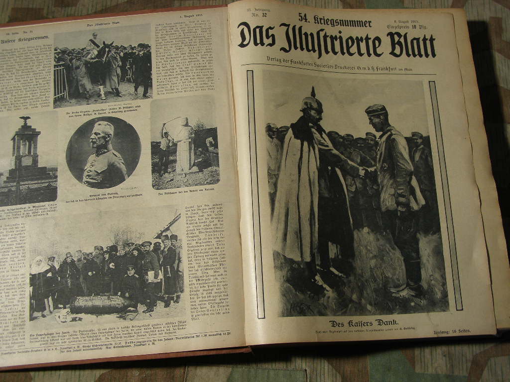 Das Illustrierte Blatt, Nr.53-1915, 104-1916, 51 Zeitungen