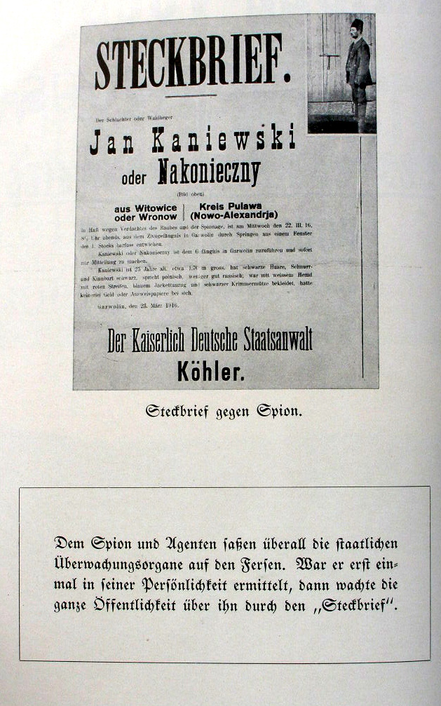 Grote: Vorsicht! Feind hört mit! Spionage 1. Weltkr., 1930