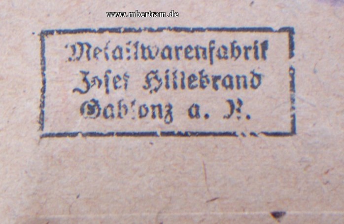 Medaille zur Erinnerung an den 01.Okt.1938 in Verleihungstüte