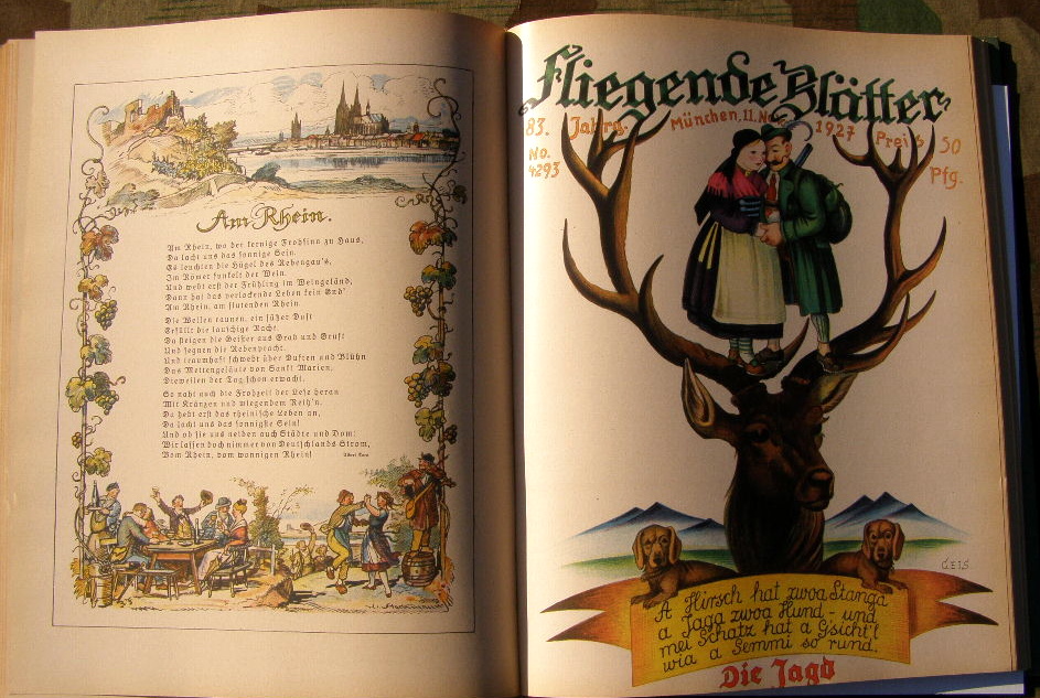 Fliegende Blätter, Ausgabe 4274-4299, Band 167 , 1927