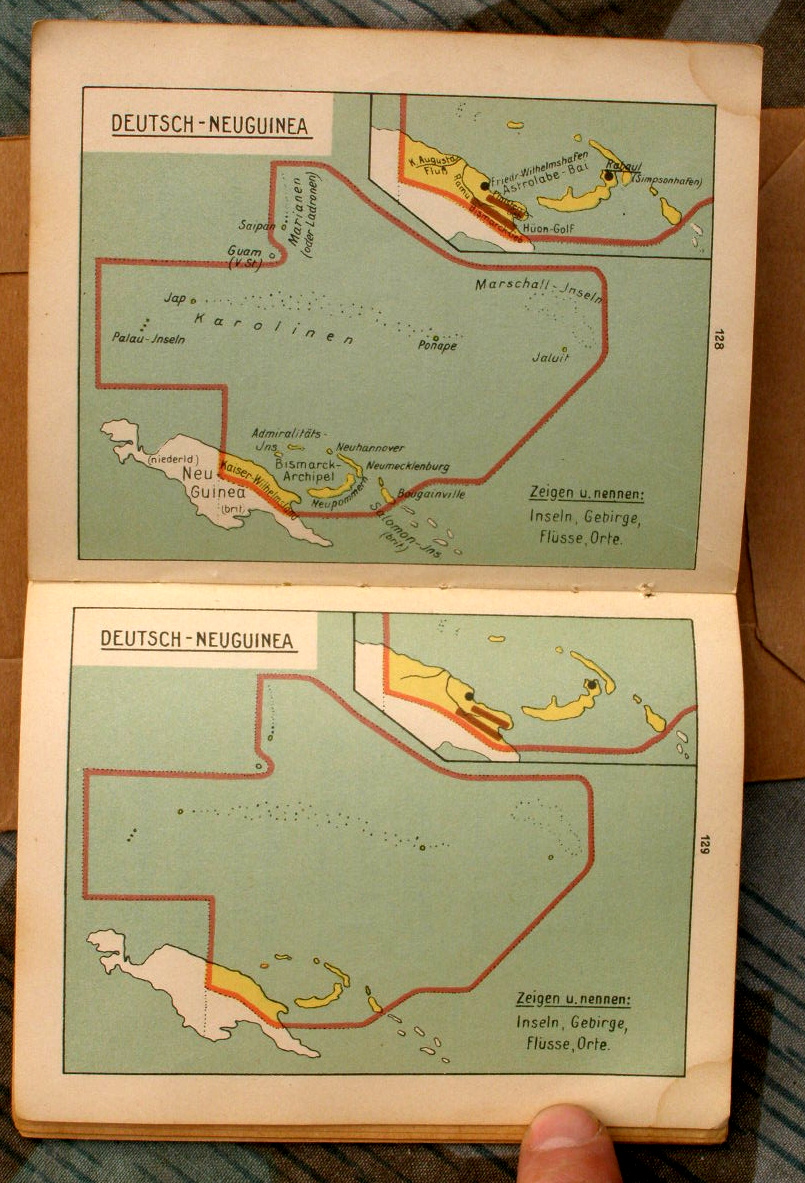 "Topp`s Doppel Atlas für Militäranwärter" um 1900